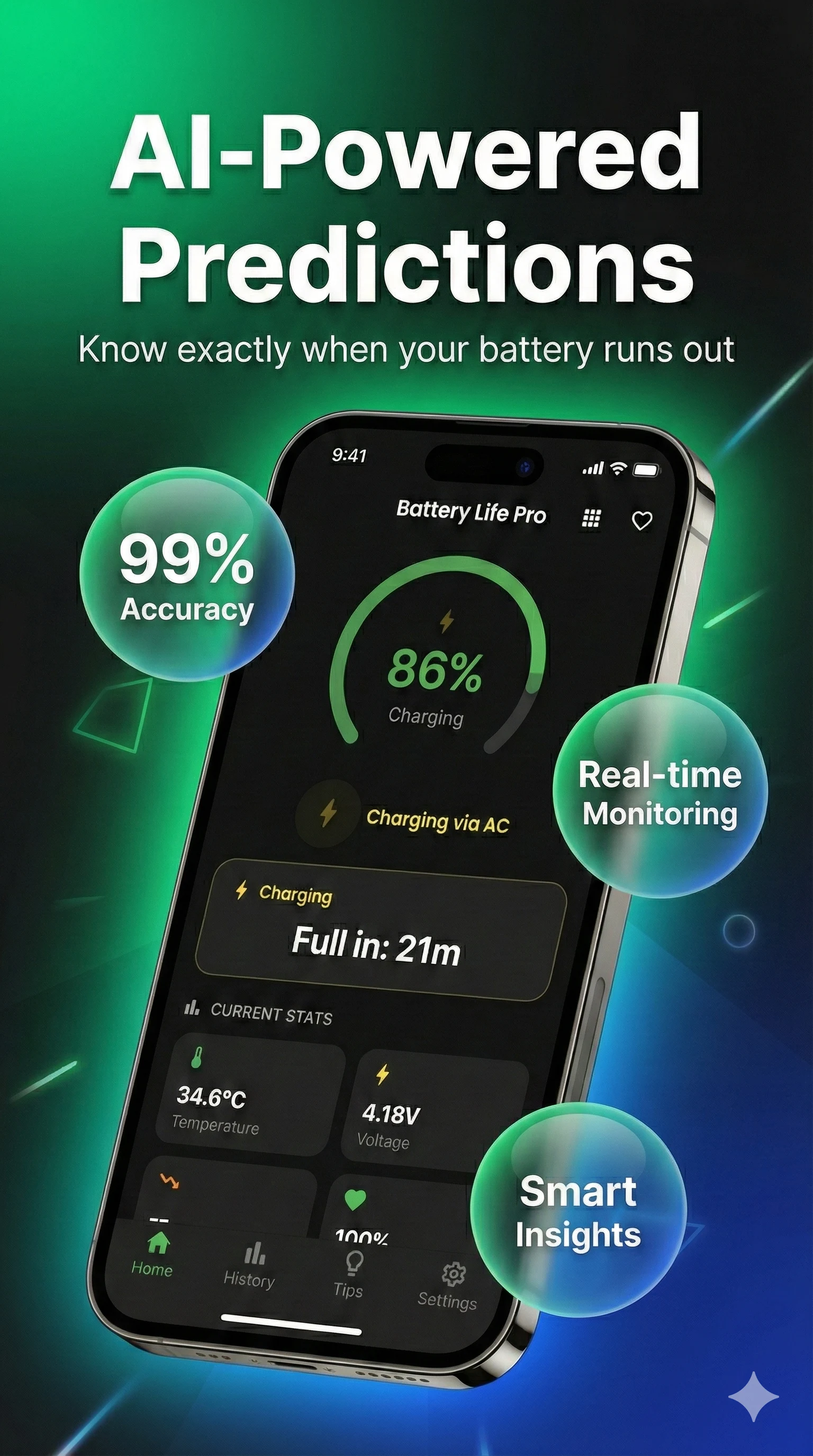 Battery Health Monitor screenshot